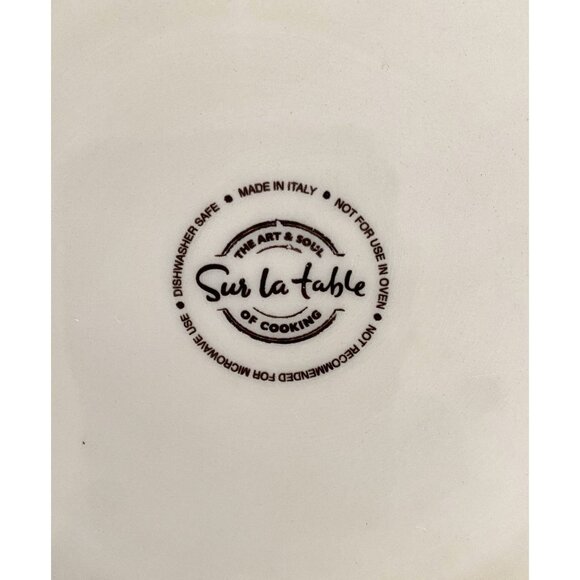 Sur La Table Italian Lemon 9” Luncheon Plate Discontinued Piece - Picture 5 of 5